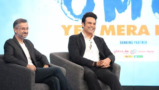 Avinash Kaul with Krushna Abhishek
