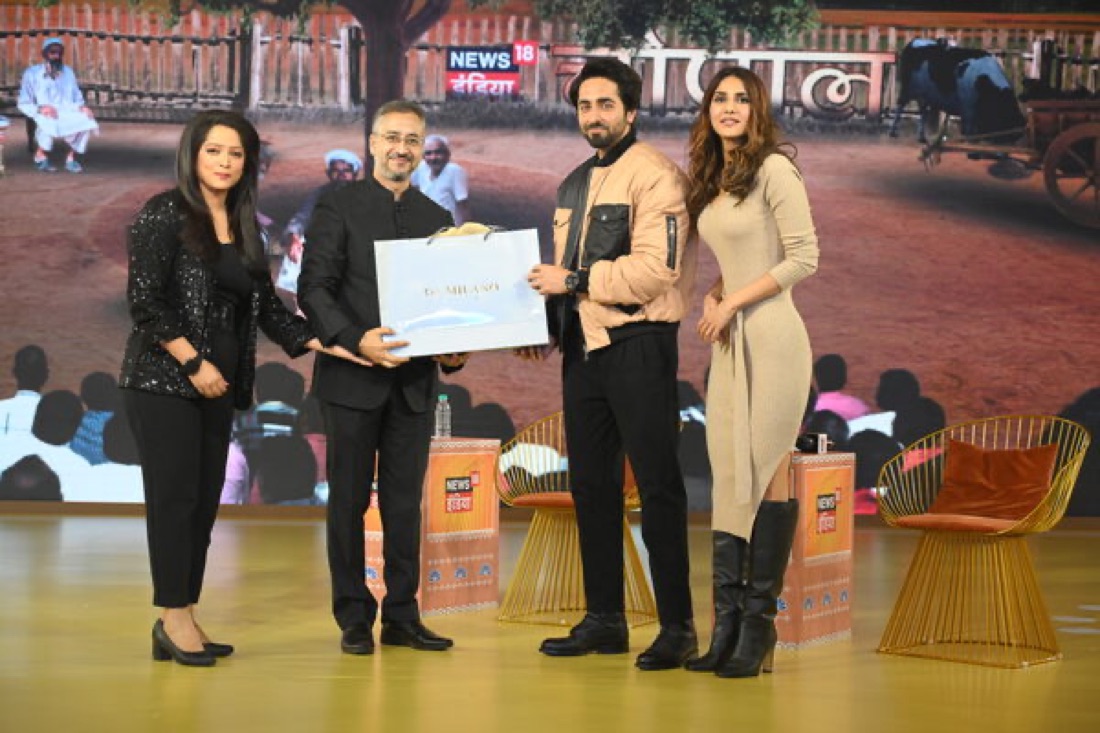 Avinash Kaul with Ayushmann Khurrana