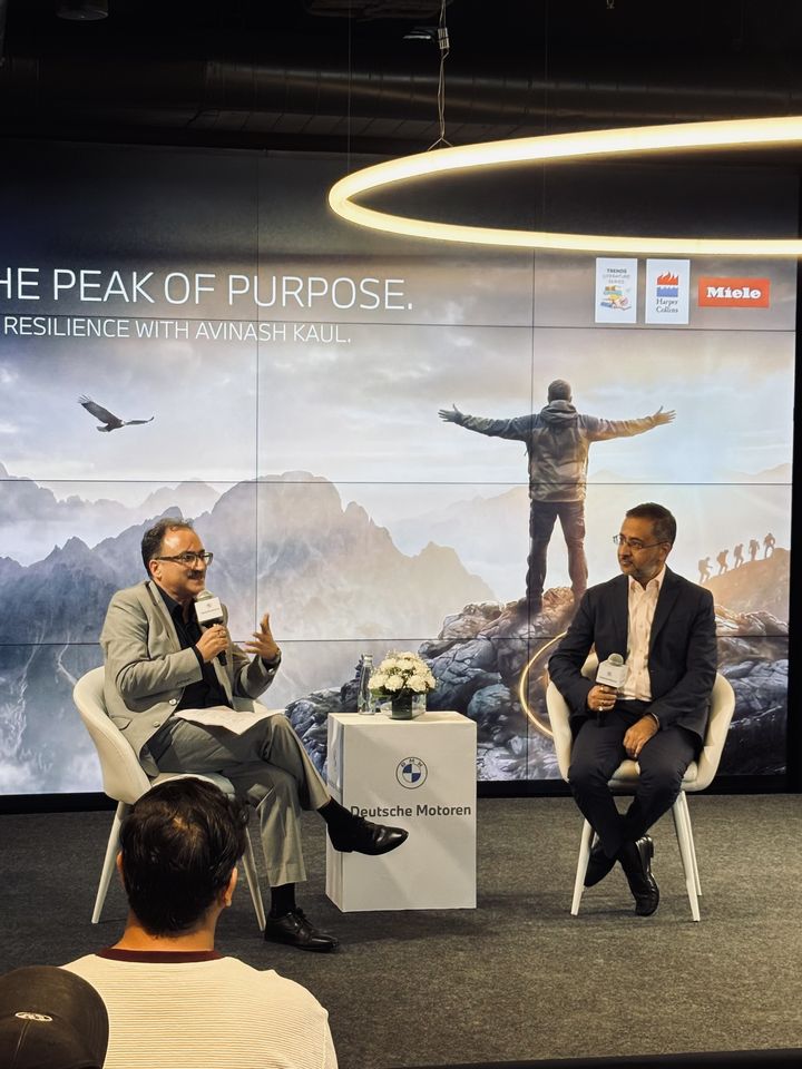 Avinash Kaul in conversation with Rakesh Khar at BMW Deutsche Motoren